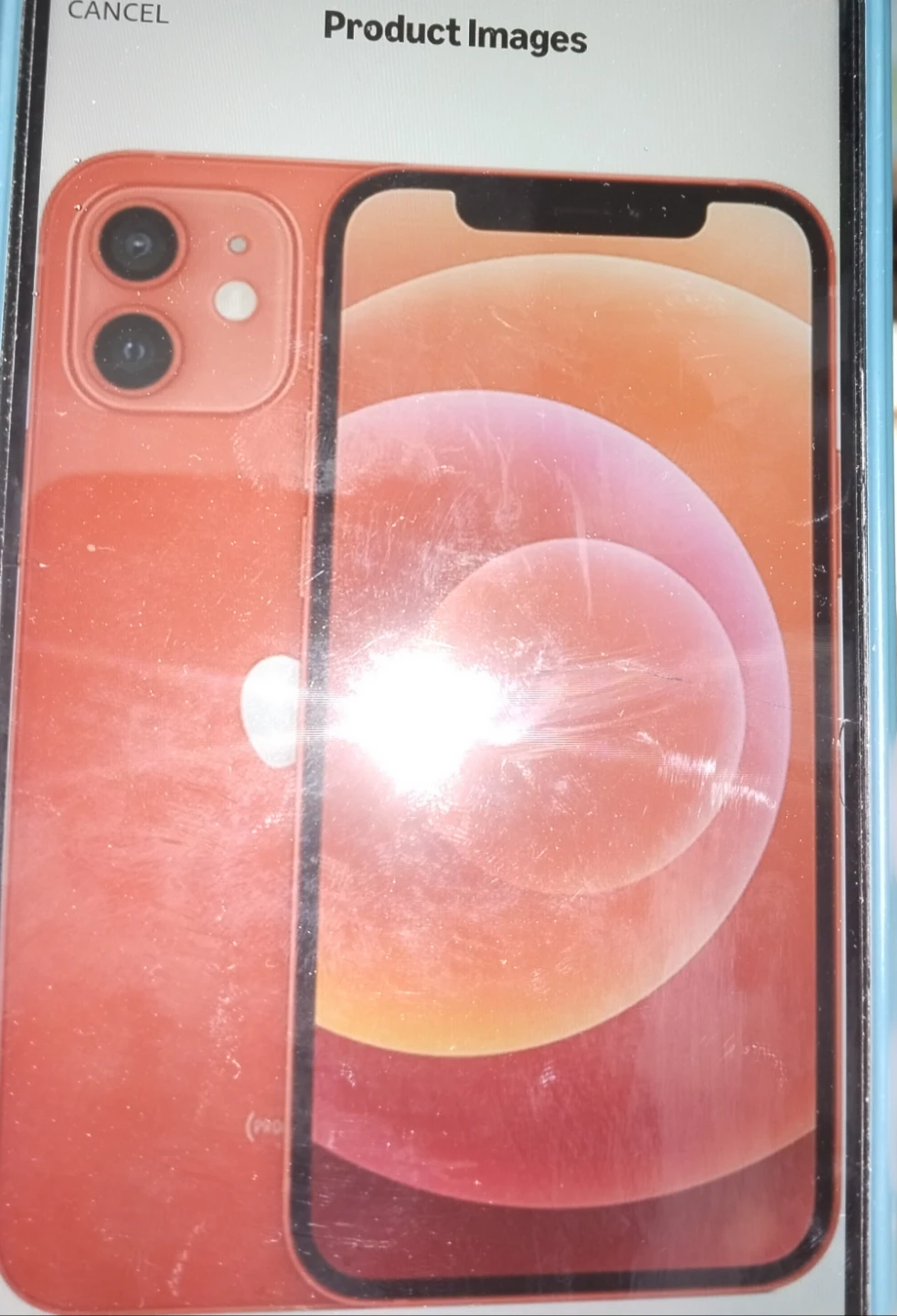 Apple iPhone 12 Mini  (64 gb)RED with  black cover - photo 3