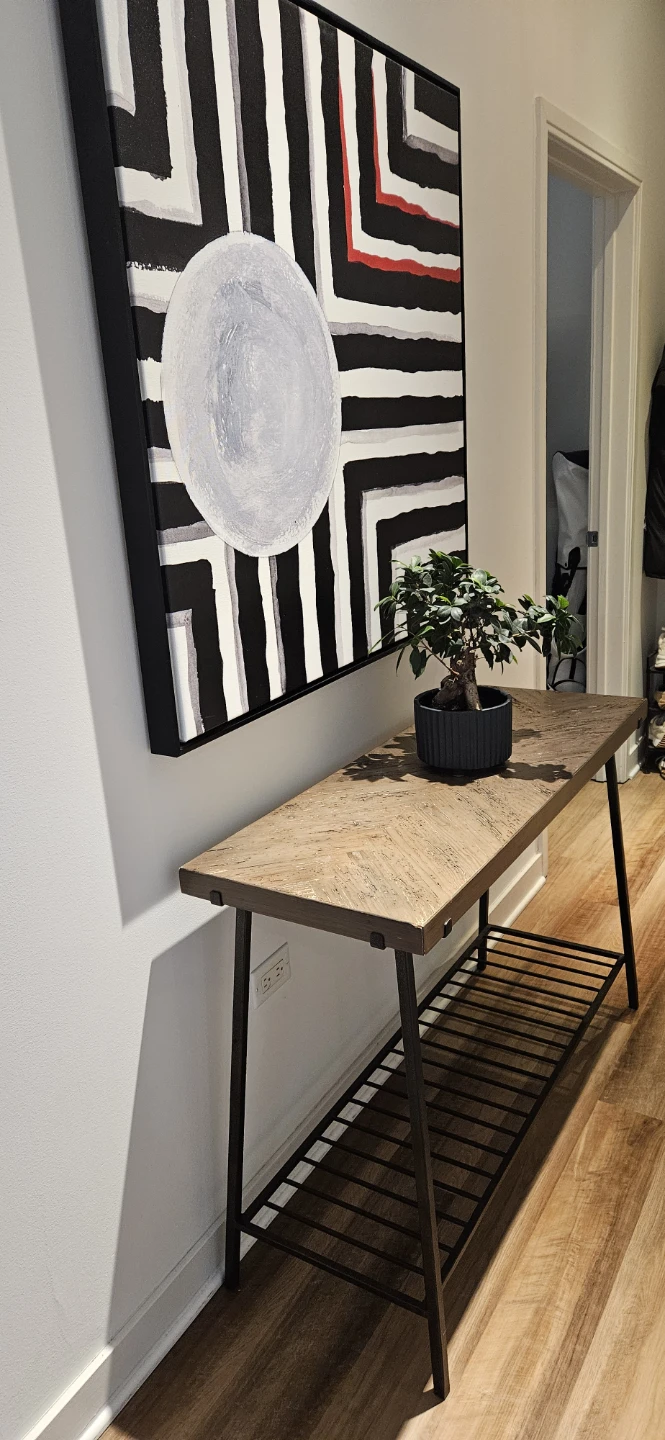 Entryway Table with Shelf