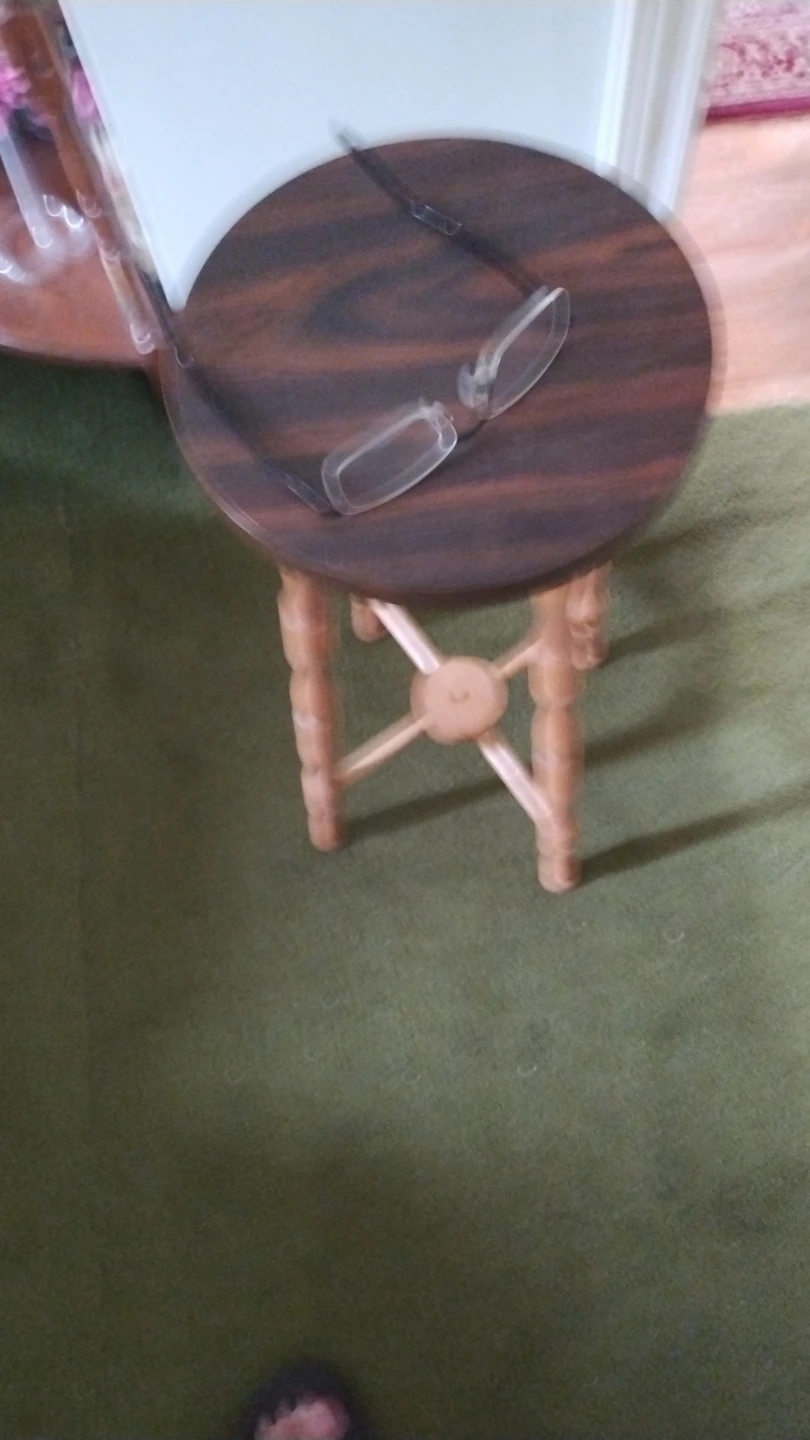 Wooden plant stand or side table - photo 3
