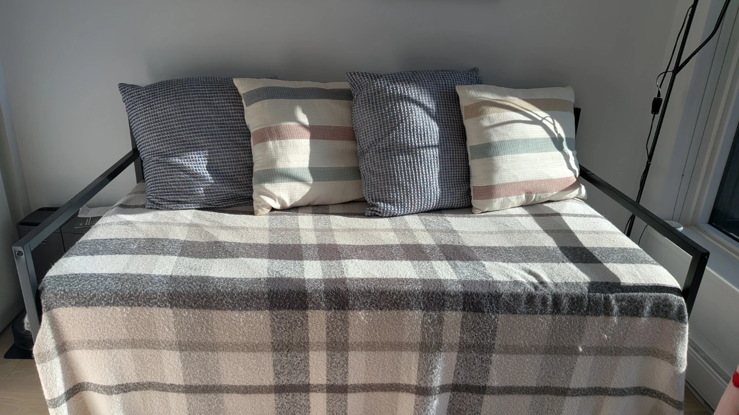 Black Metal Daybed with Trundle - photo 3