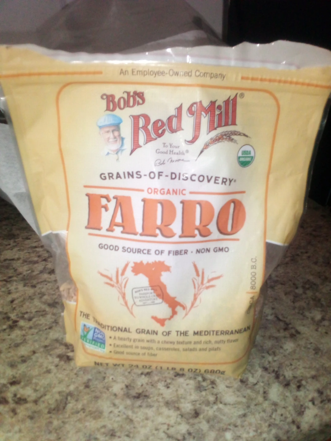 Bob's Red Mill Organic Farro (half used)