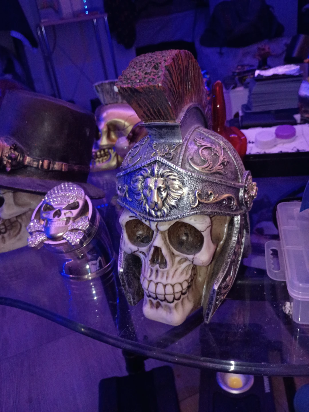 Decorative Skull Figurines (Set of 4) - photo 4