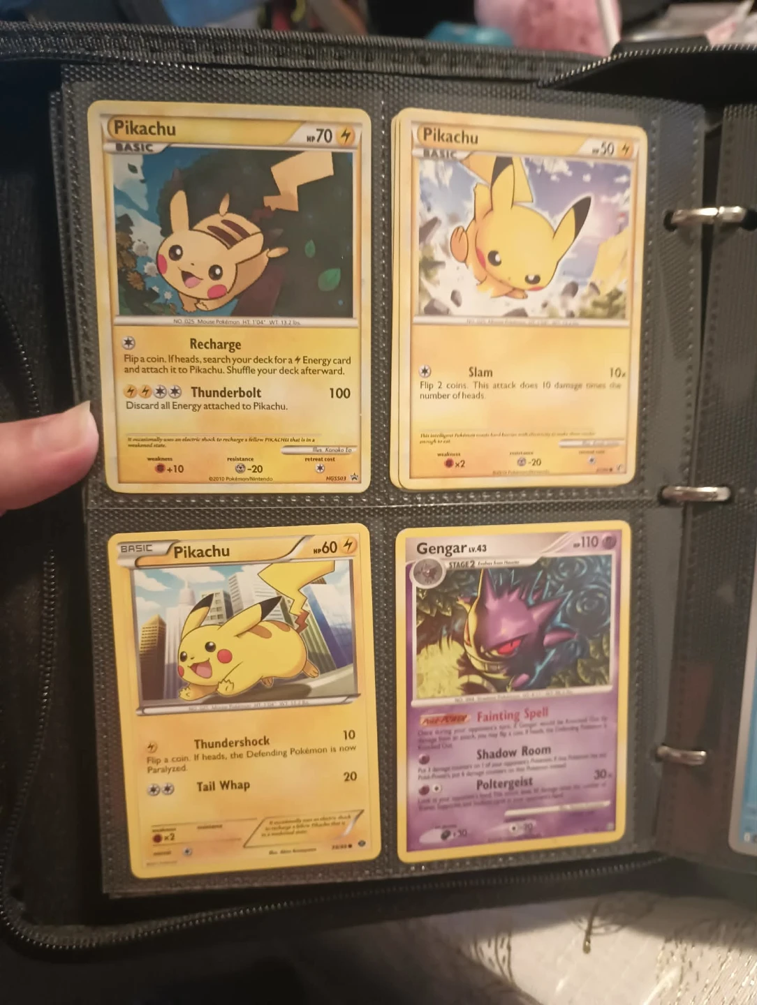 Pokemon Cards Pikachu binder part 3