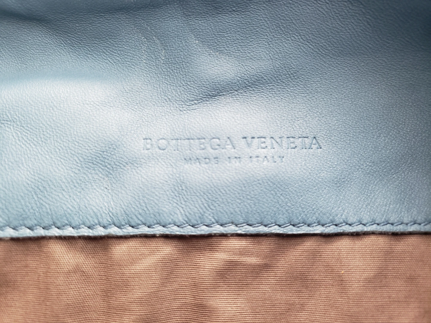 Bottega Veneta Blue Leather Intrecciato Tote Bag - photo 3