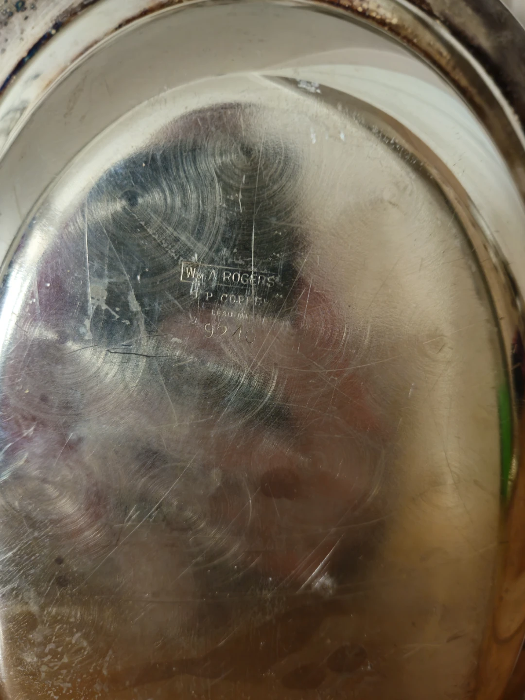 WM A Rogers Silver Plated Covered Serving Dish - photo 4