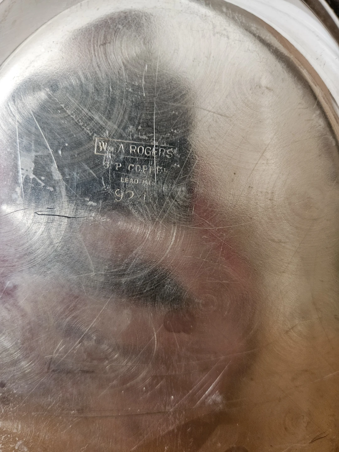 WM A Rogers Silver Plated Covered Serving Dish - photo 5