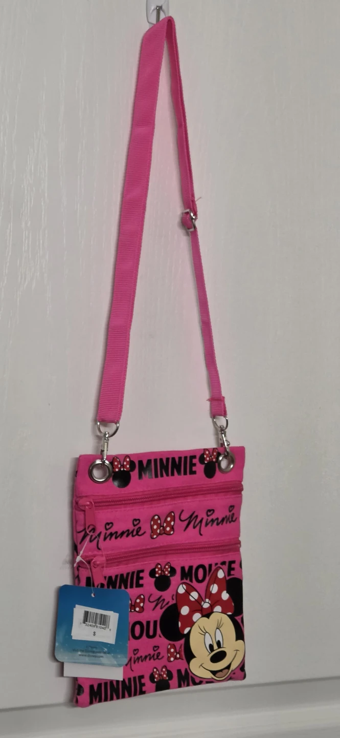 Disney Minnie Mouse Pink Crossbody Bag