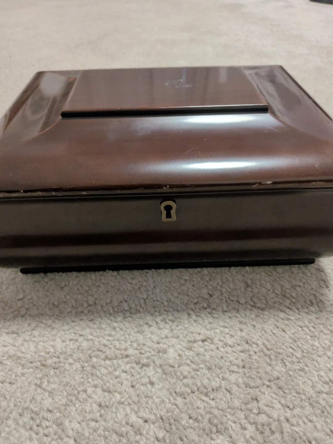 Wooden Jewelry Box With lock - photo 2
