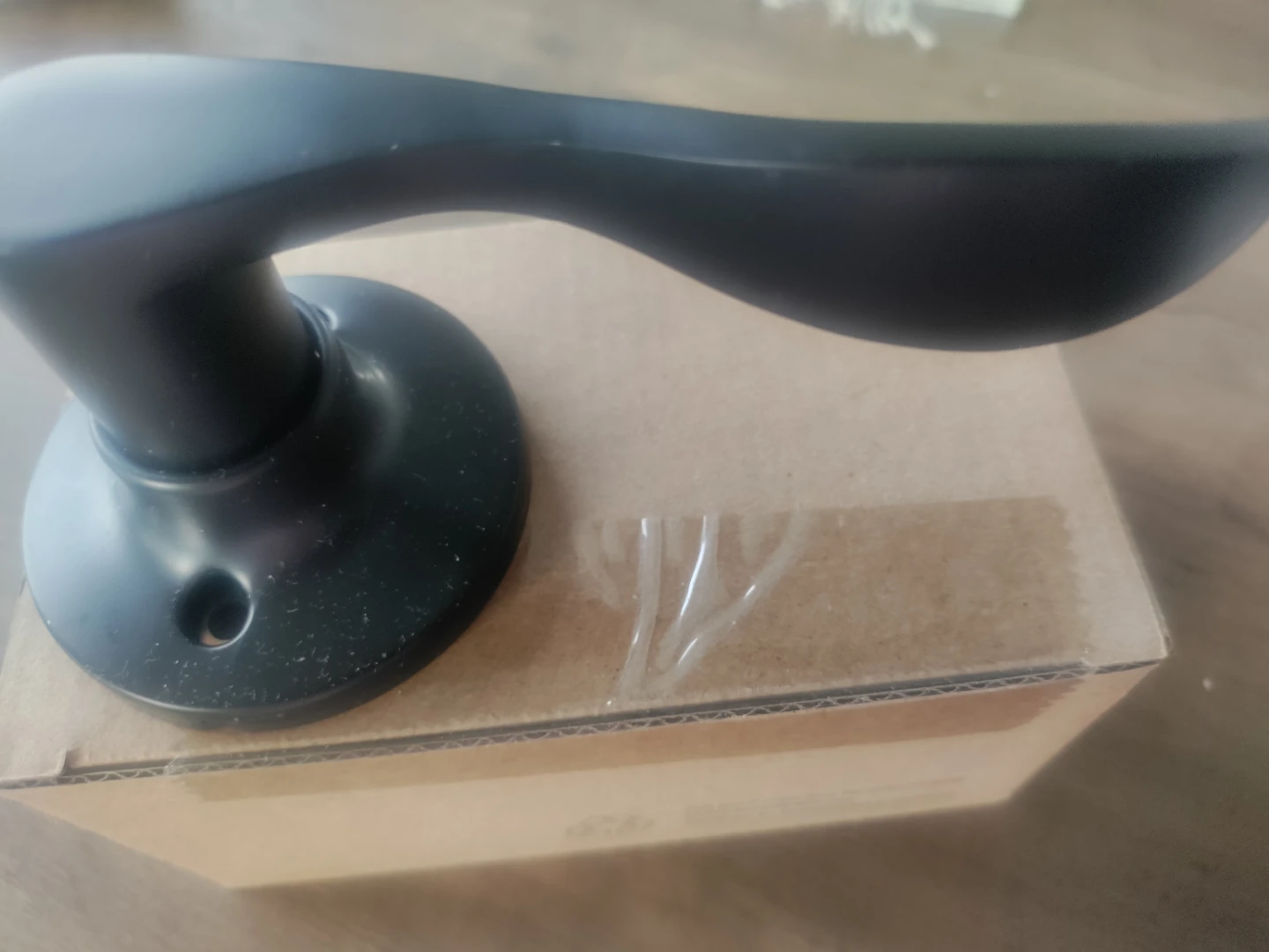 Matte Black Interior Door Handle Lever
