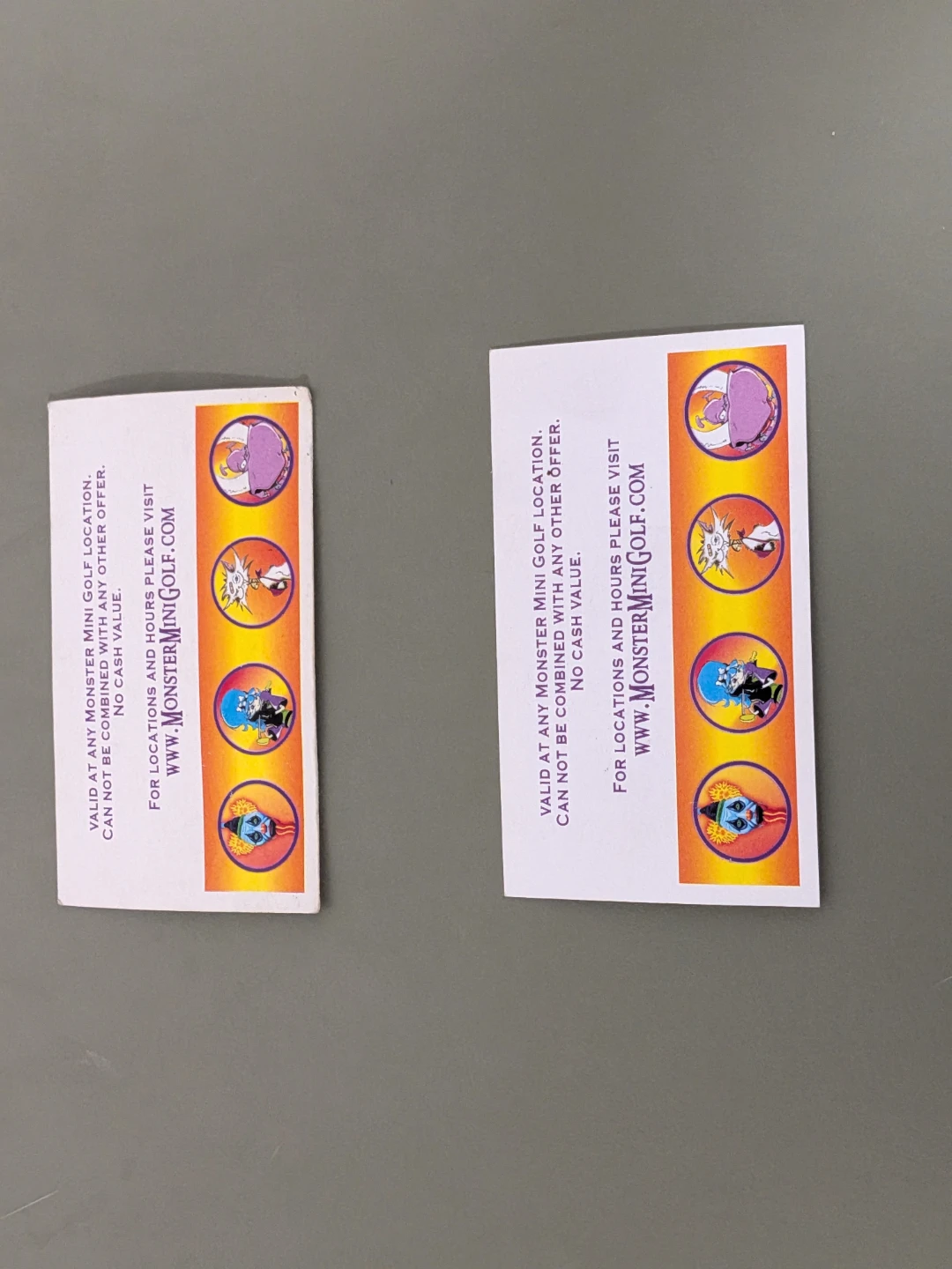 Monster Golf Free Round Vouchers (2) - photo 3