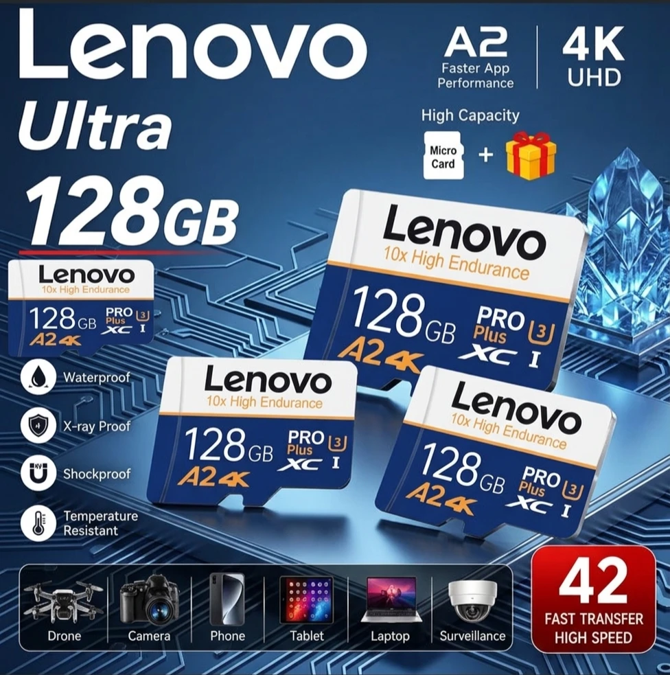 Lenovo Ultimate Pro 128GB Micro SD Card - photo 4