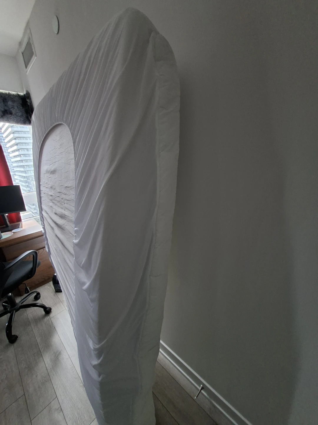 White Mattress with cover