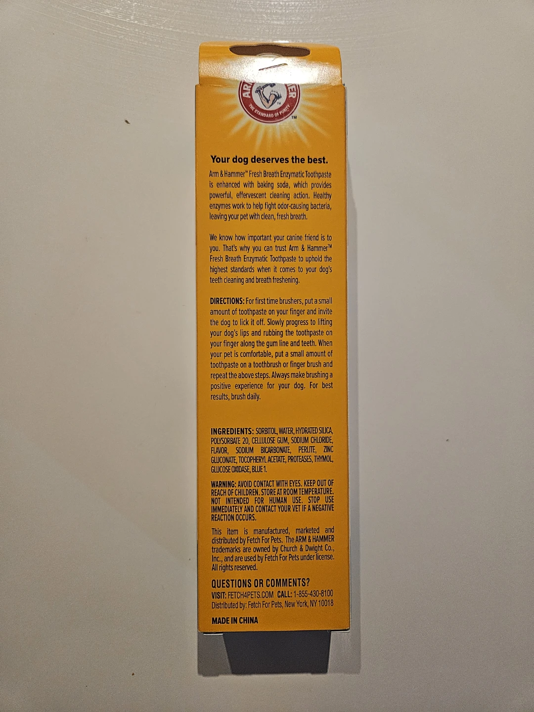 Arm & Hammer Dog Toothpaste - photo 2