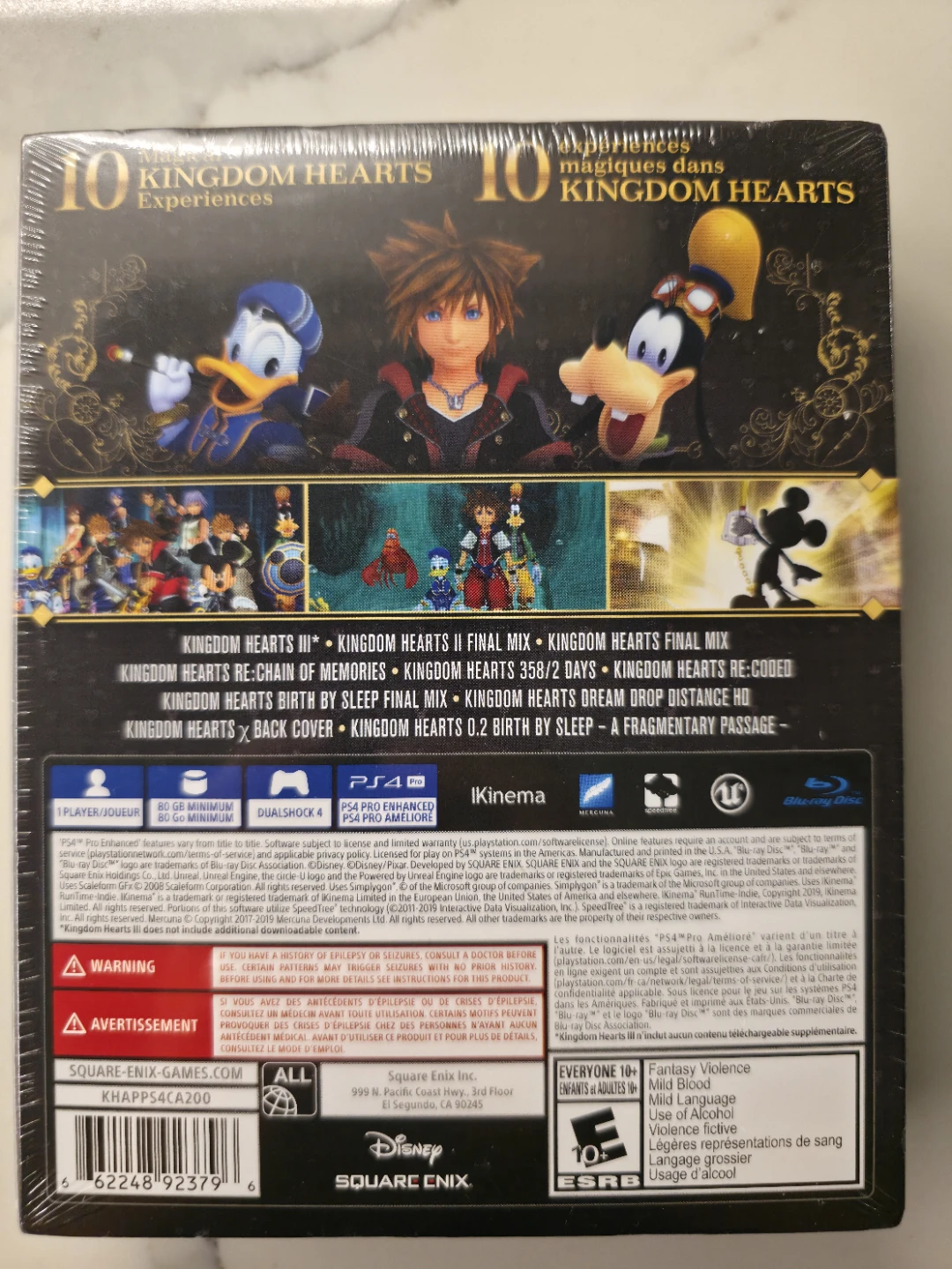 Kingdom Hearts All-in-One Package PS4 Game - photo 2