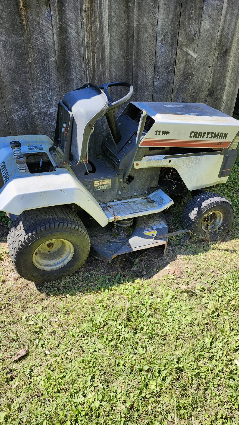 Craftsman 11 HP Riding Lawnmower
