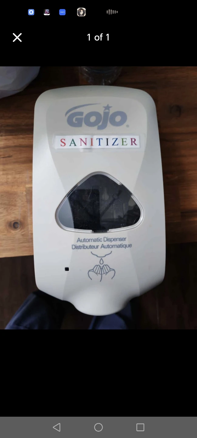 Gojo automatic sanitizer