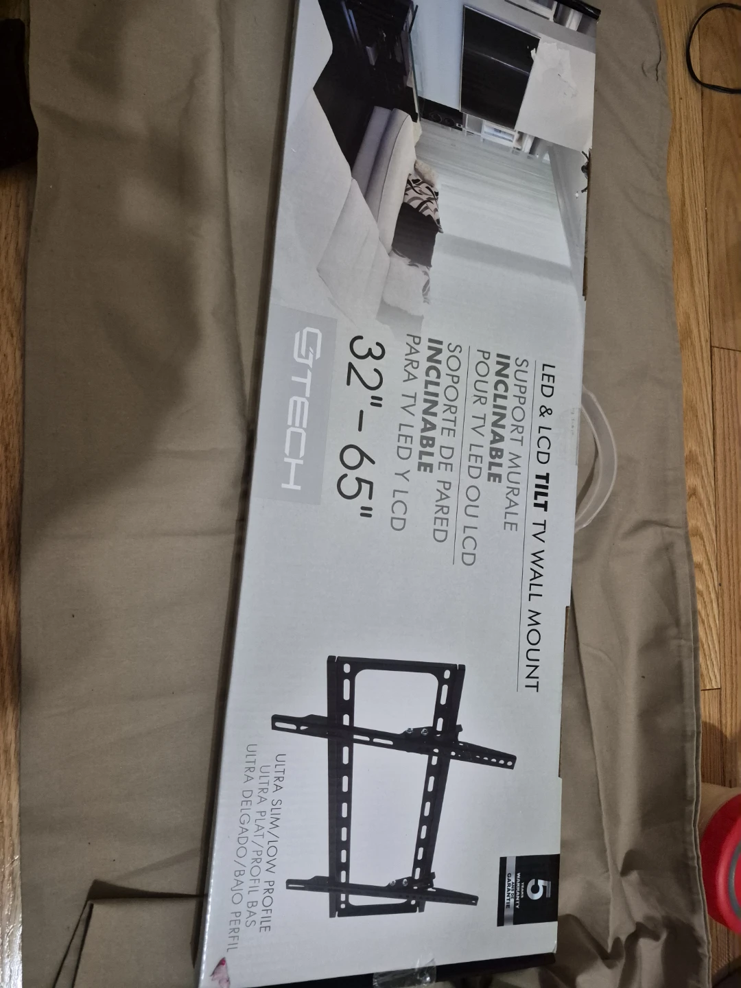 GTECH LED & LCD Tilt TV Wall Mount 32"-65"