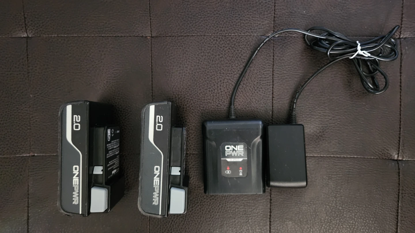 ONEPWR 2.0Ah Lithium-Ion Battery and Charger