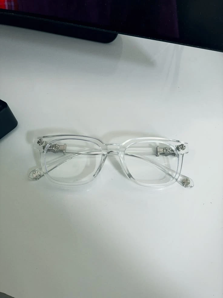 Chrome Hearts Clear Frame Glasses - photo 3
