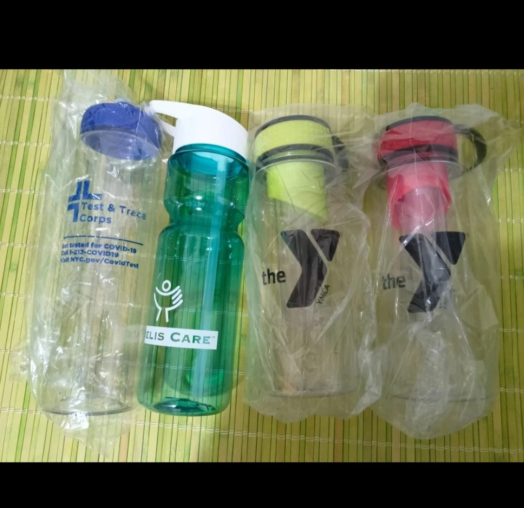 YMCA and Elis Care Water Bottles (Set of 4)
