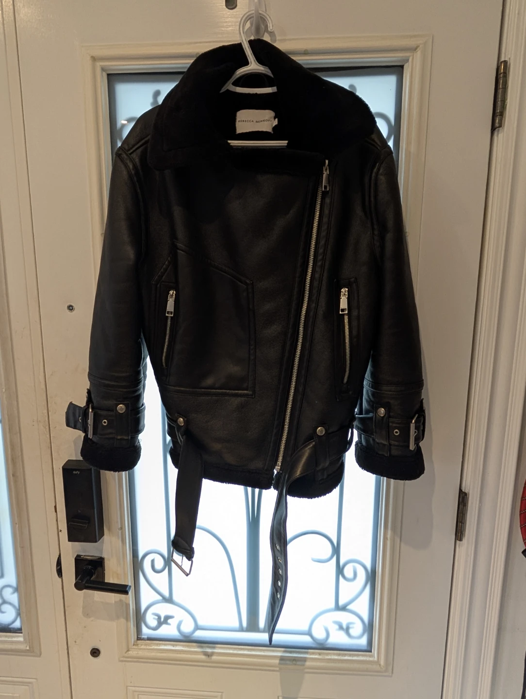 Rebecca Minkoff Black Moto Jacket Size S - photo 2