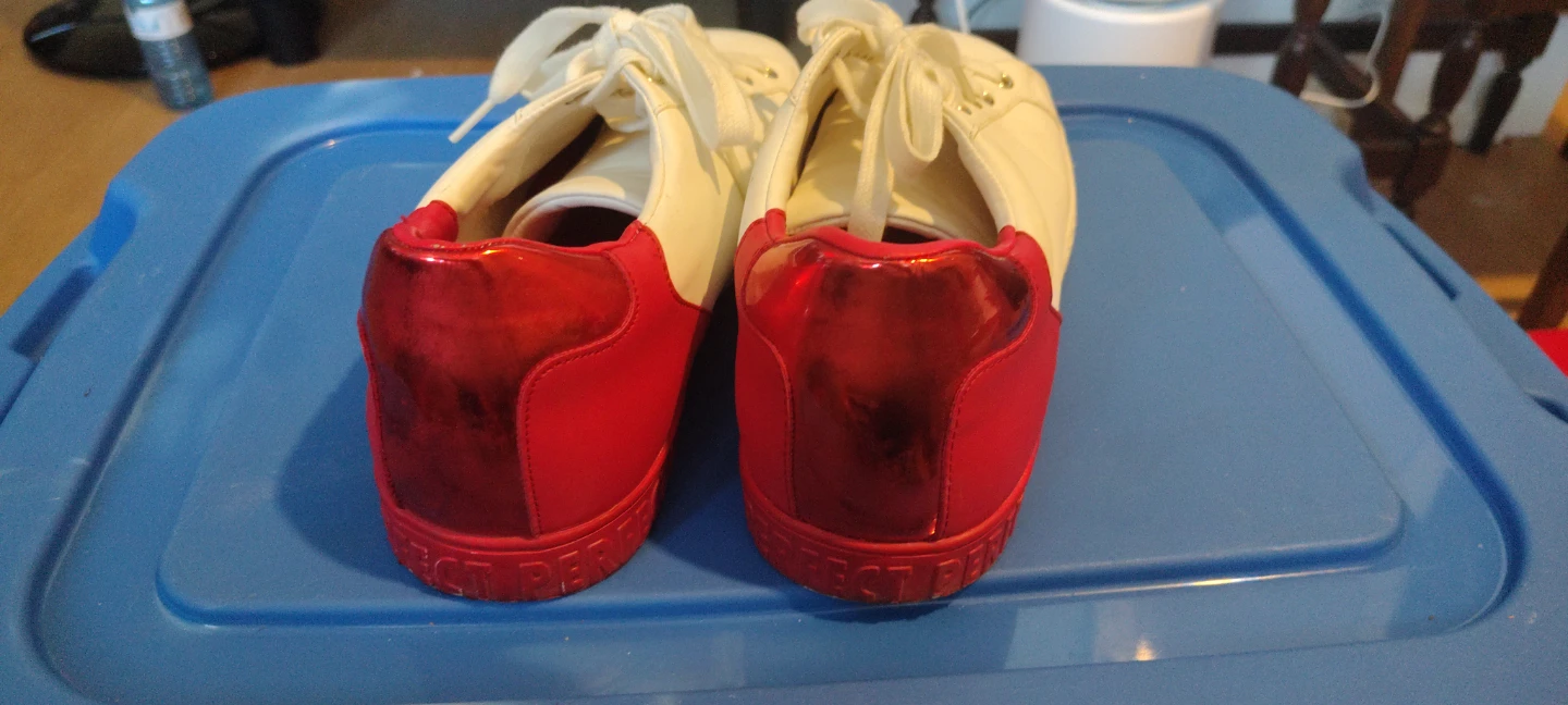 White and Red PERFECT Sneakers - photo 4