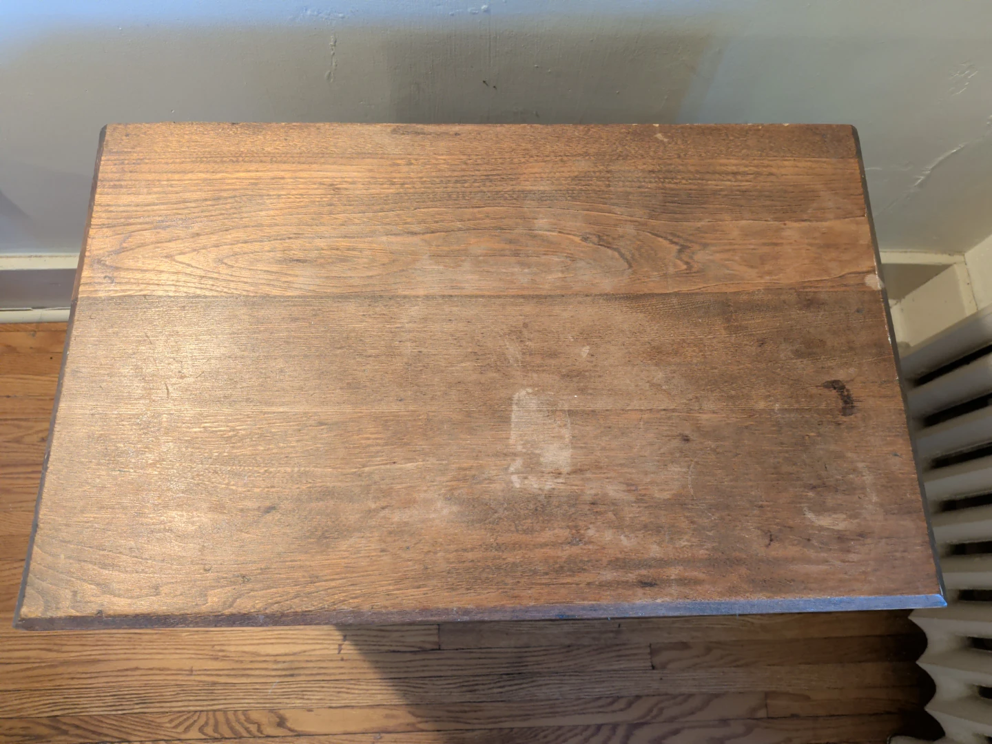 Vintage Wooden Nightstand / Cabinet - photo 4