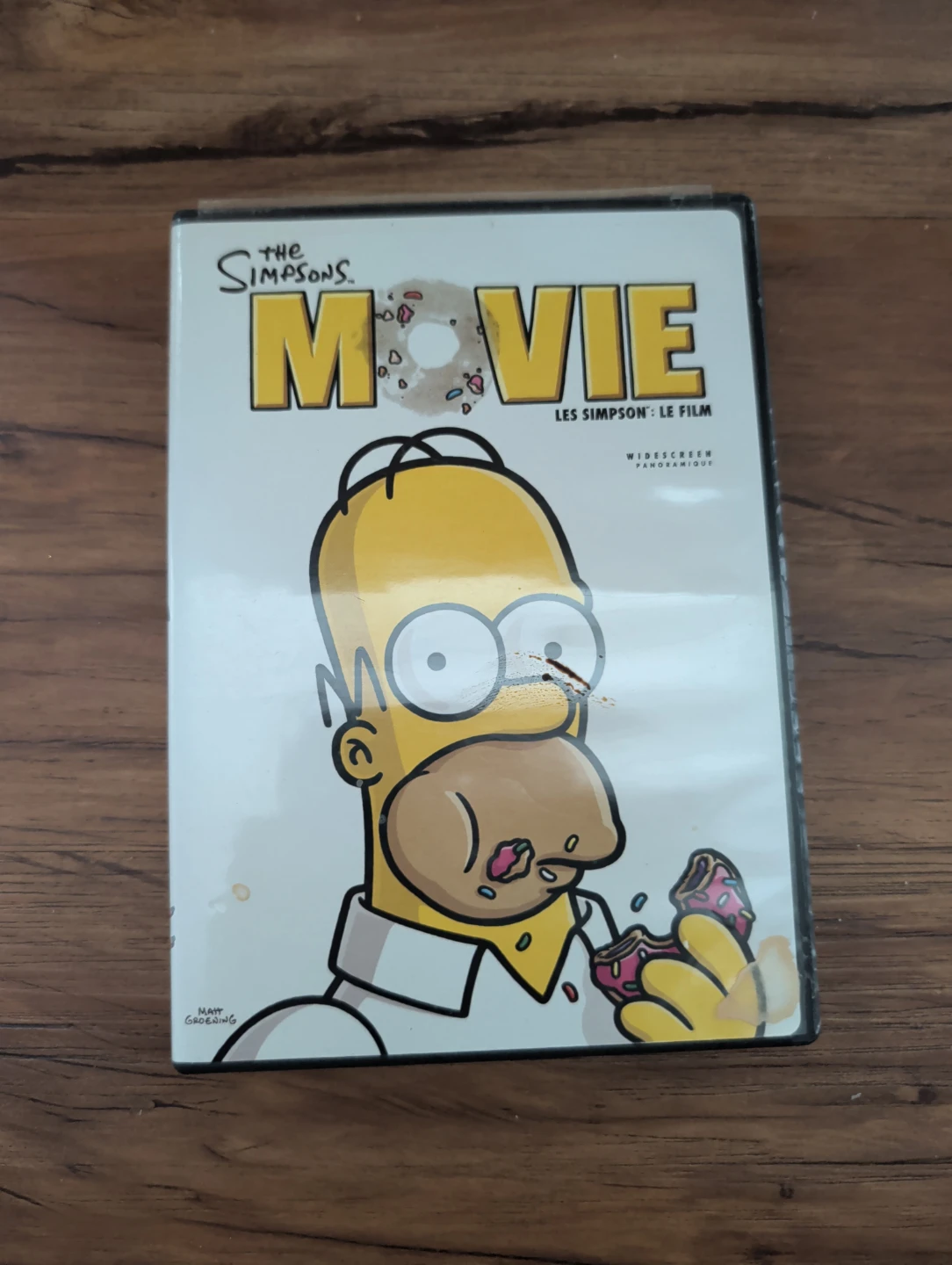 The Simpsons Movie DVD