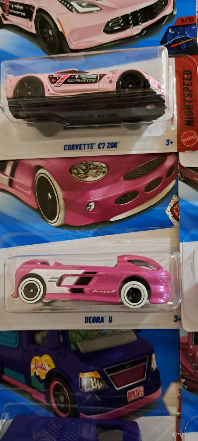 Pink Hot Wheels Lot!! 6 Die Cast Cars! All new - photo 4