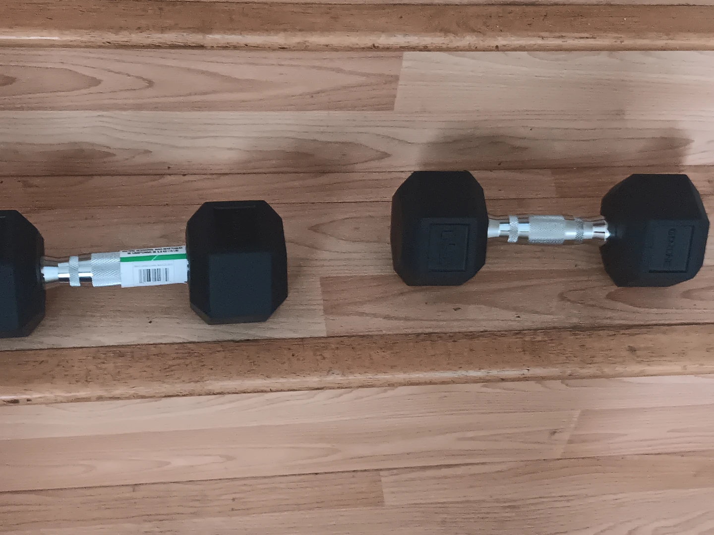 Pair of 15 lb Dumbbells
