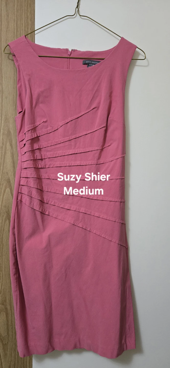Suzy Shier Pink Dress Medium
