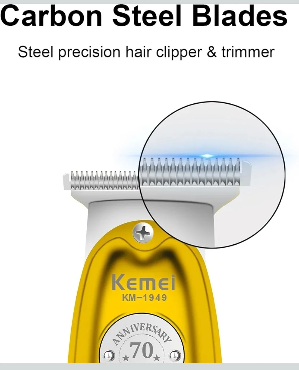 Professional Hair Clipper Trimmer Kit ( Gold Color) - photo 4