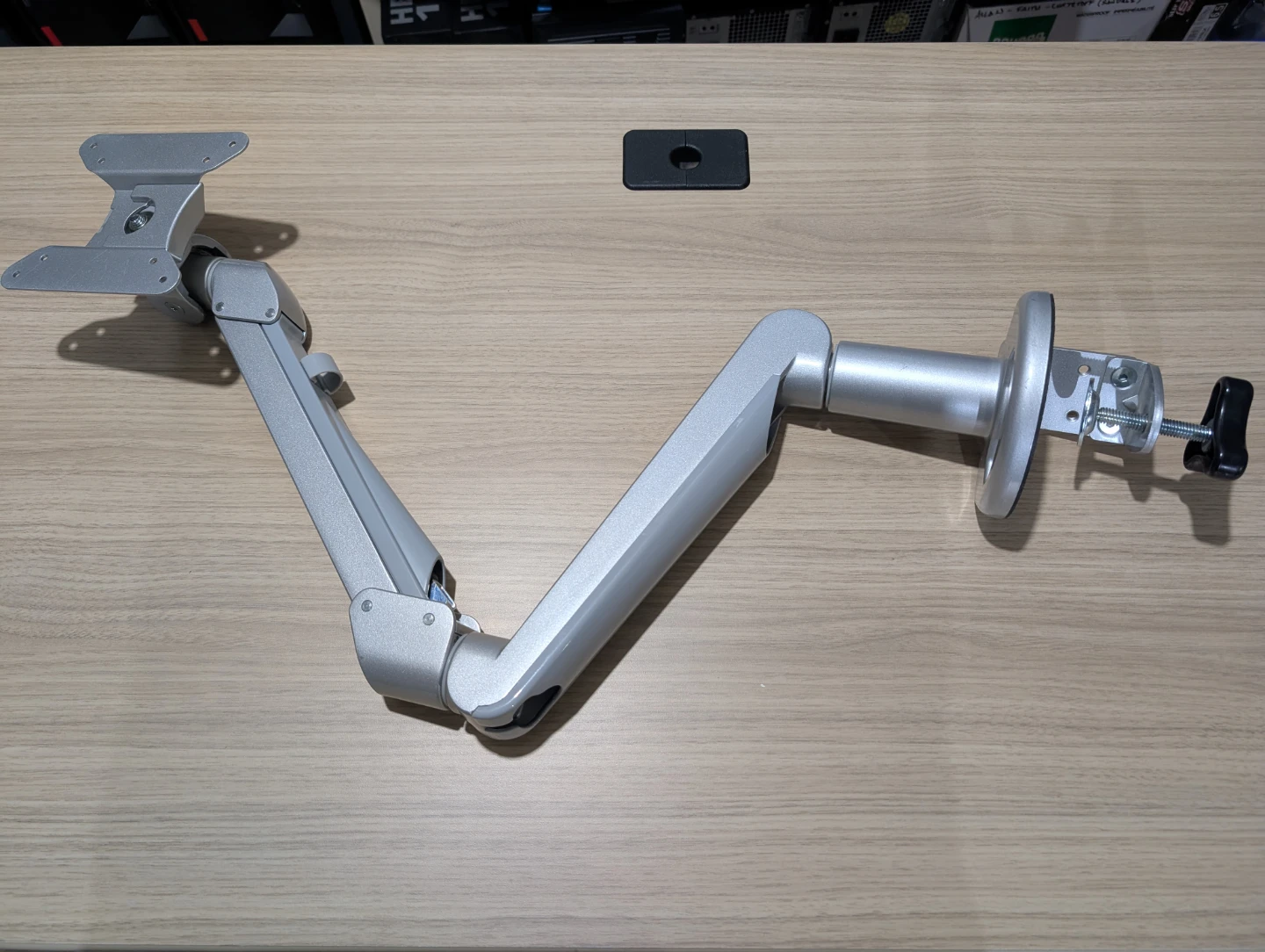 Single Monitor Arm with Desk Clamp (Heavy Duty)