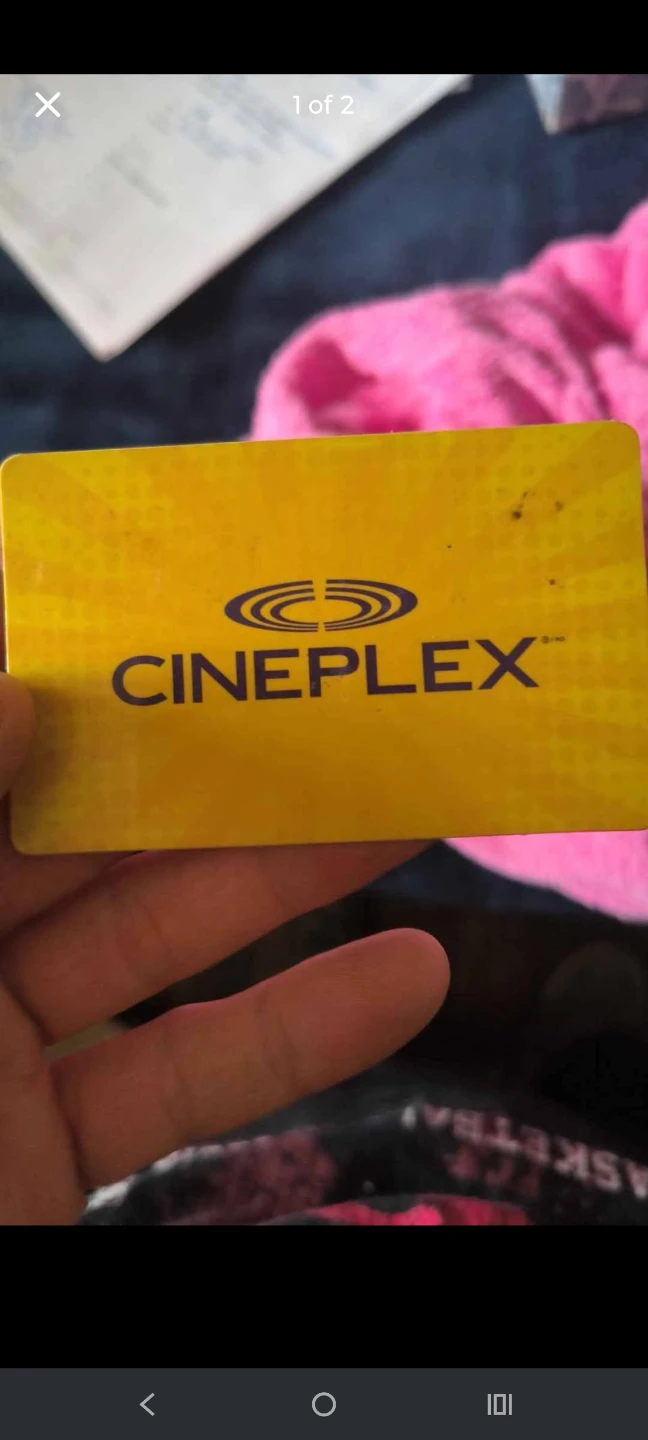 Cineplex Gift Card