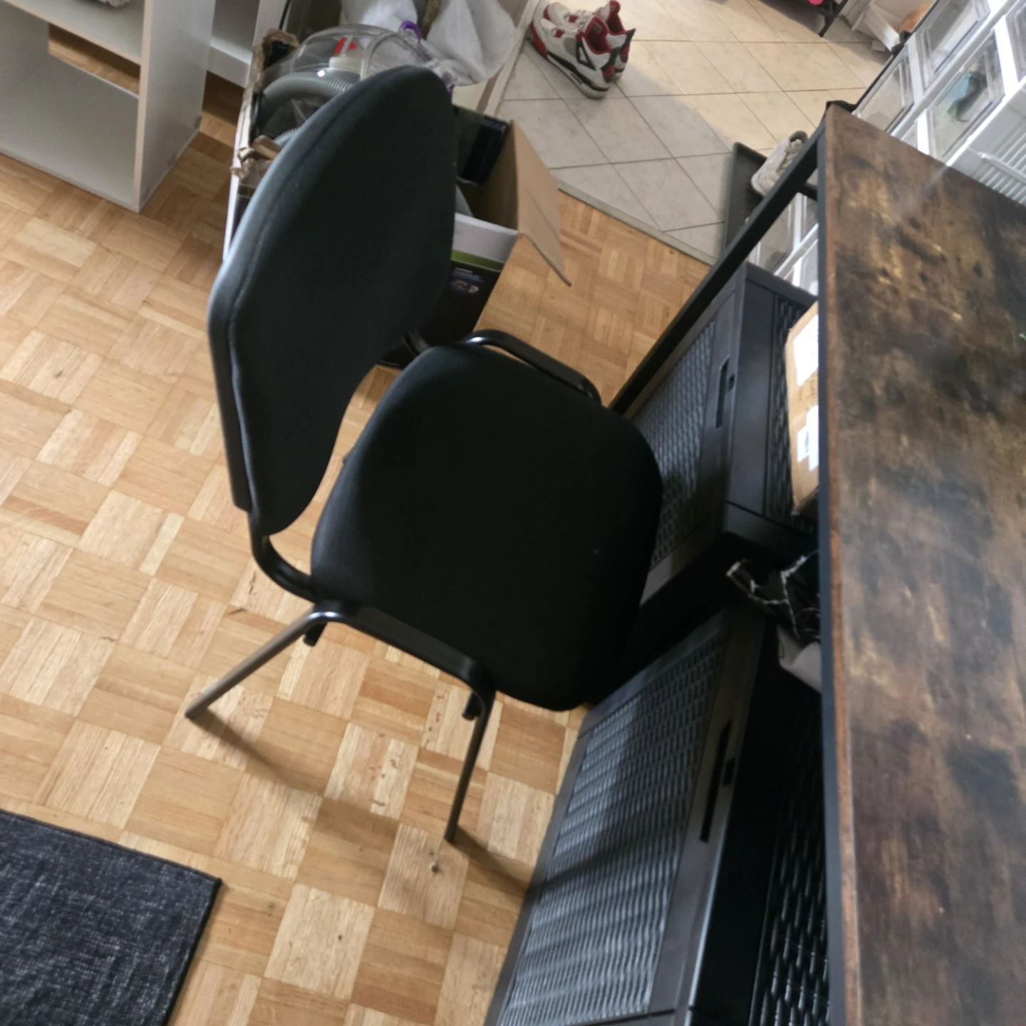 Rustic desk with chair - photo 2