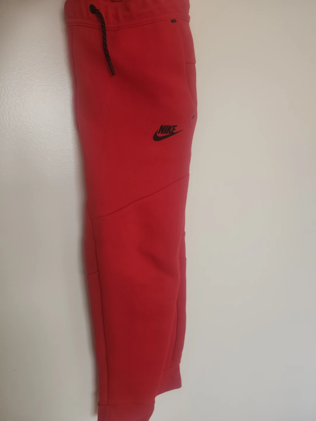 Nike Tech Fleece Joggers - Red - Medium