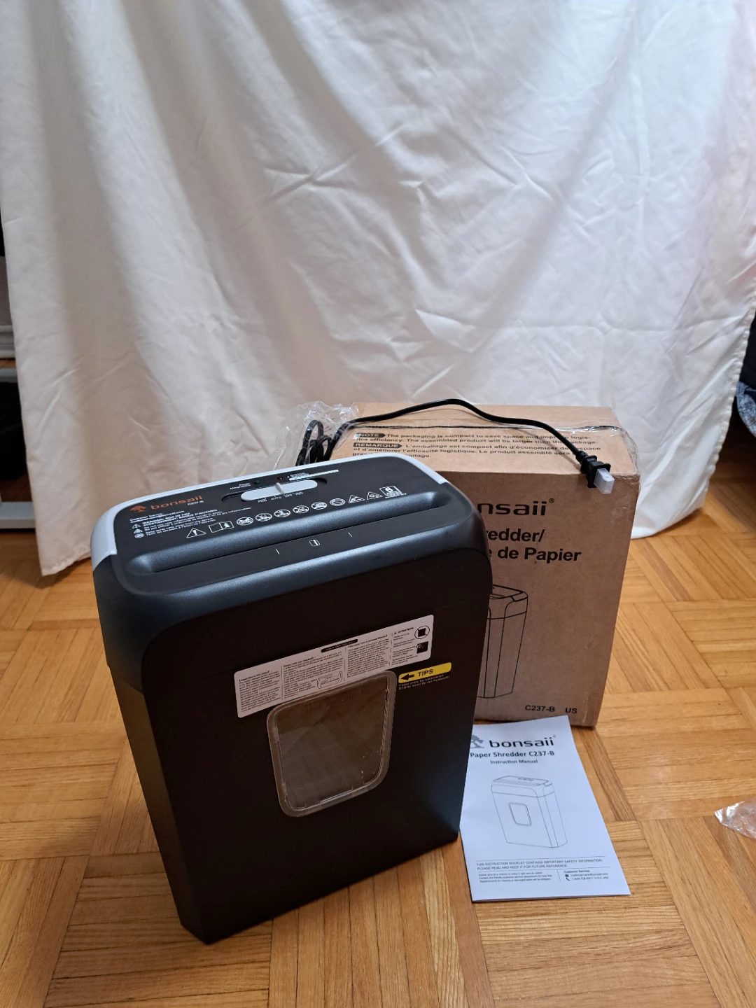 Bonsaii C-237 b paper sherrder - photo 3