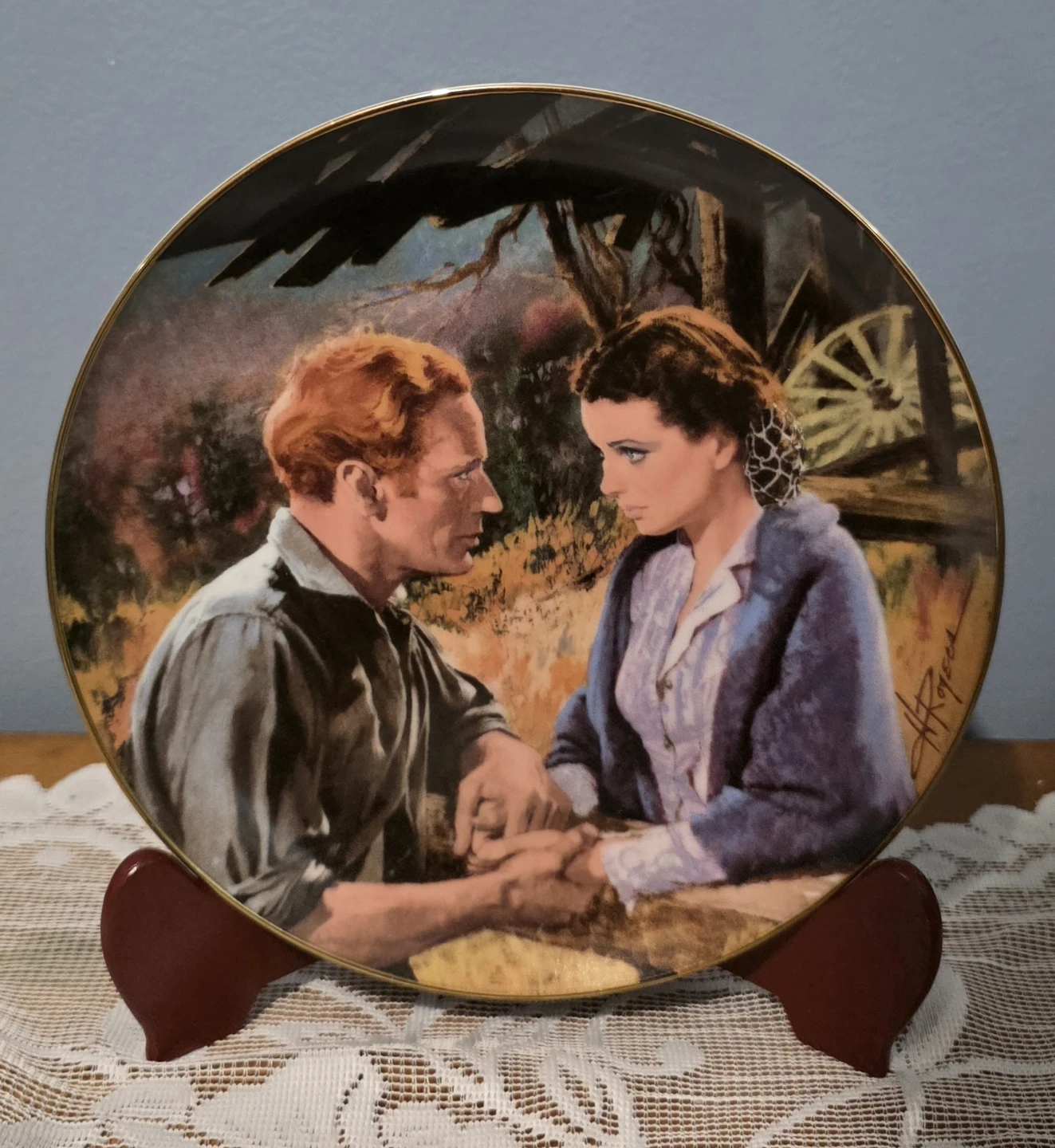 Gone With The Wind Collectible Plate