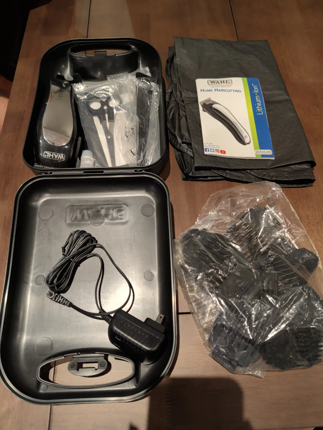 Wahl lithium ion pro cordless haircutting kit -used once - photo 2