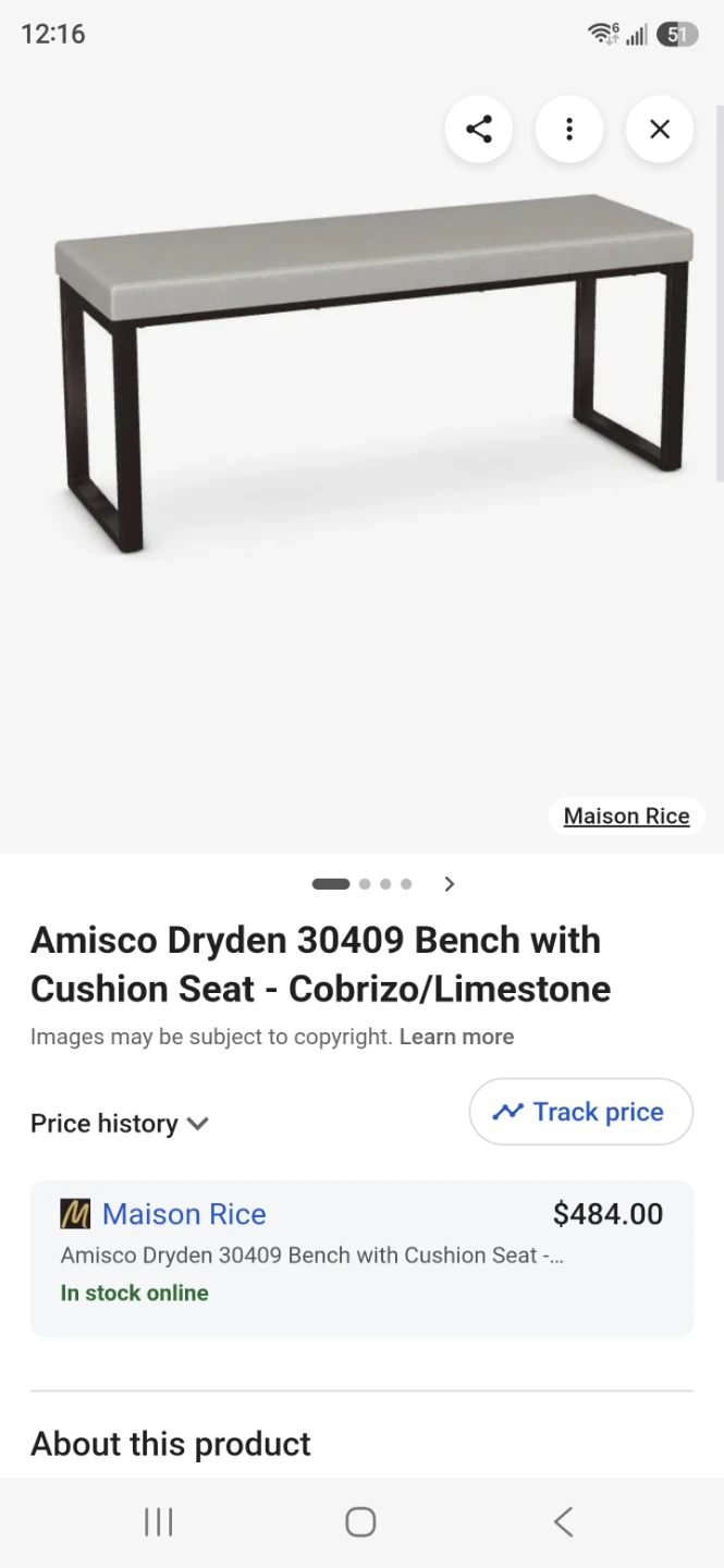 AMESCO DRYDEN 60IN BENCH with CUSHION SEAT..... CANADIAN MADE - photo 2