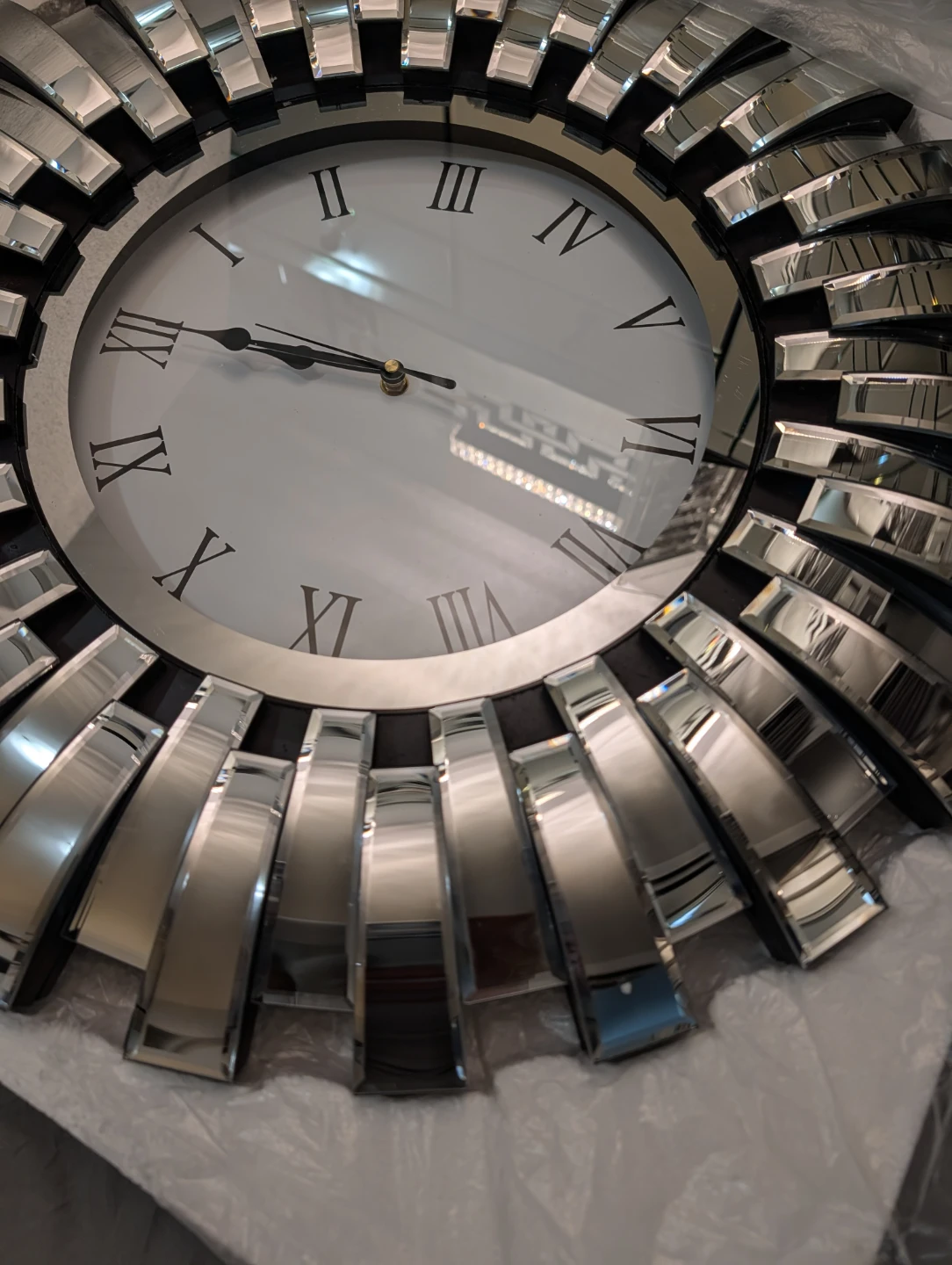 Decorative Sunburst Wall Clock - photo 5