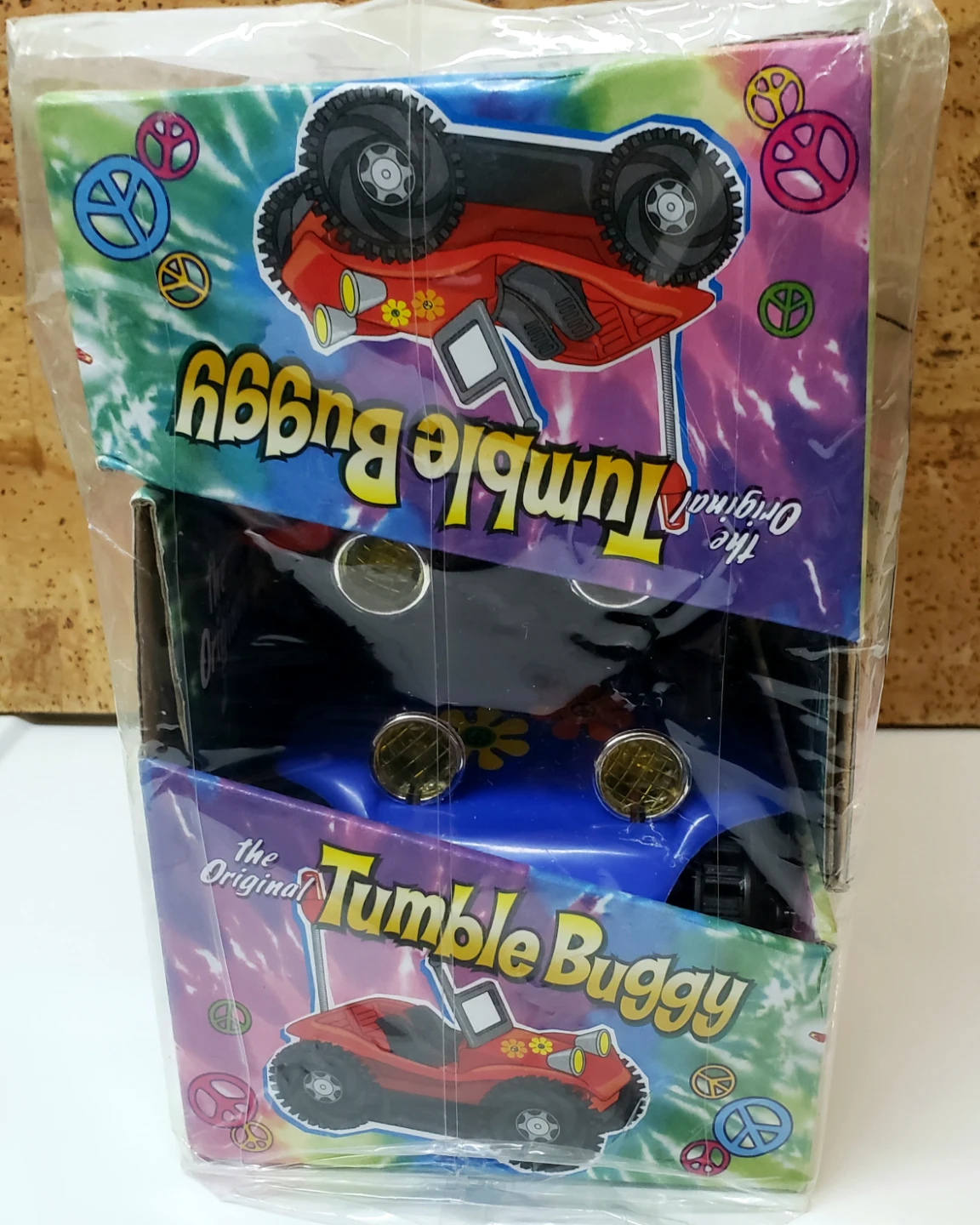 The Original Tumble Buggy Toy Car (2 cars, 1 red, 1 blue) - photo 3