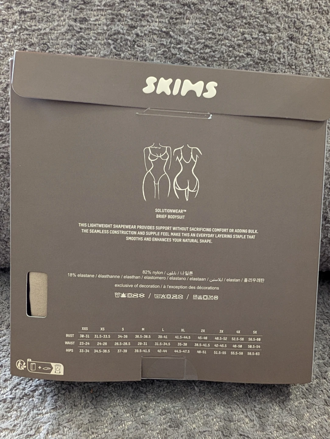 BNIB-SKIMS Seamless Sculpt Brief Bodysuit - Clay - 2X - photo 2