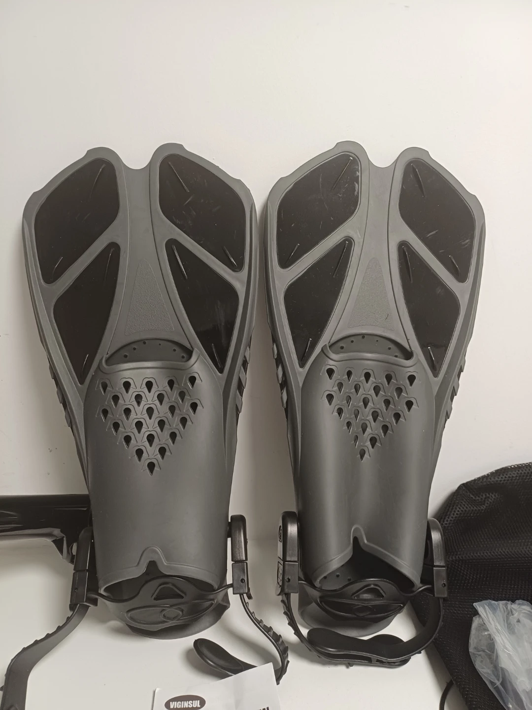Full Face Snorkel Mask and Fins Set - photo 2