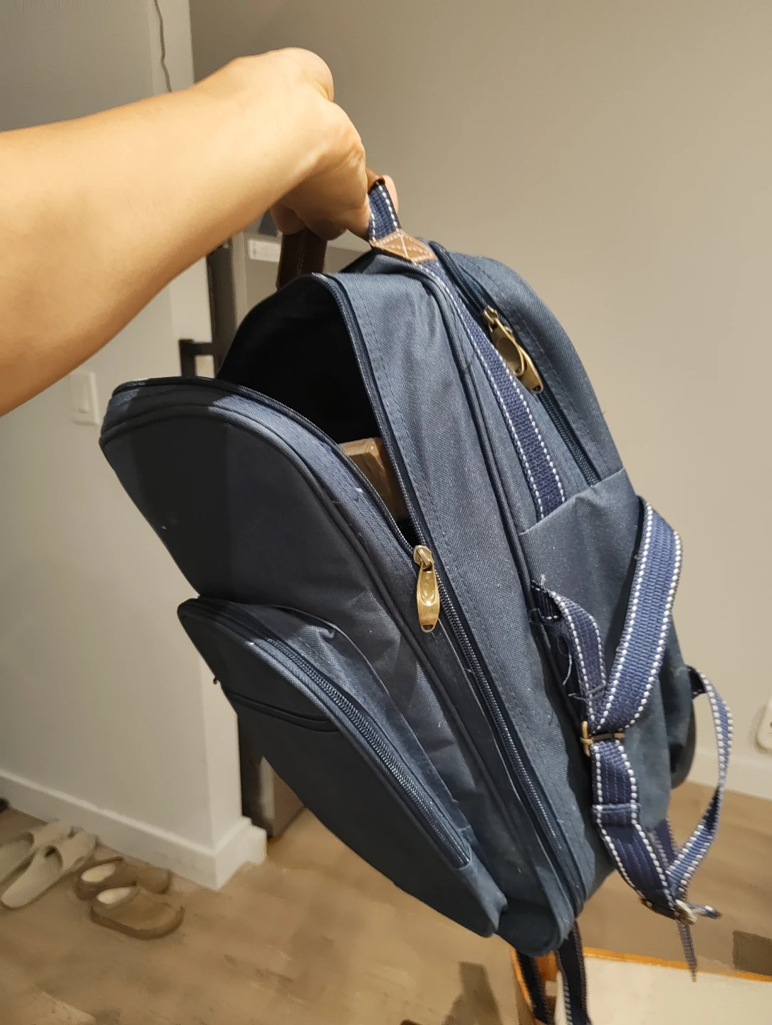 Navy Blue Picnic Backpack - photo 3