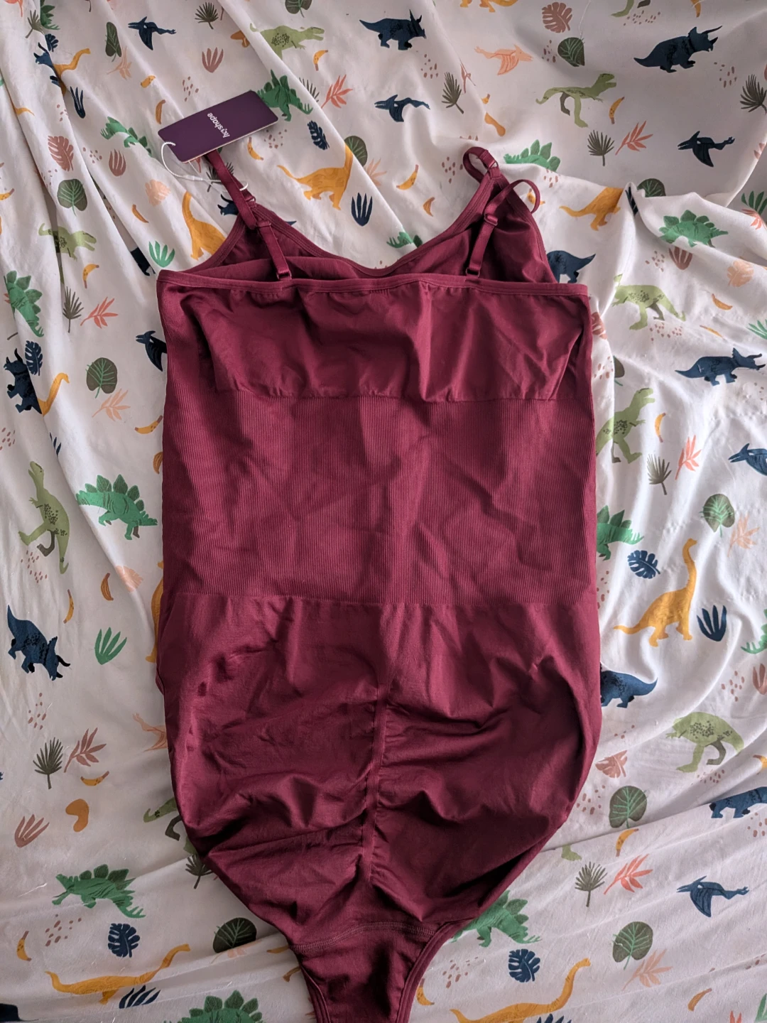 Shapewear Bodysuit Burgundy - photo 5