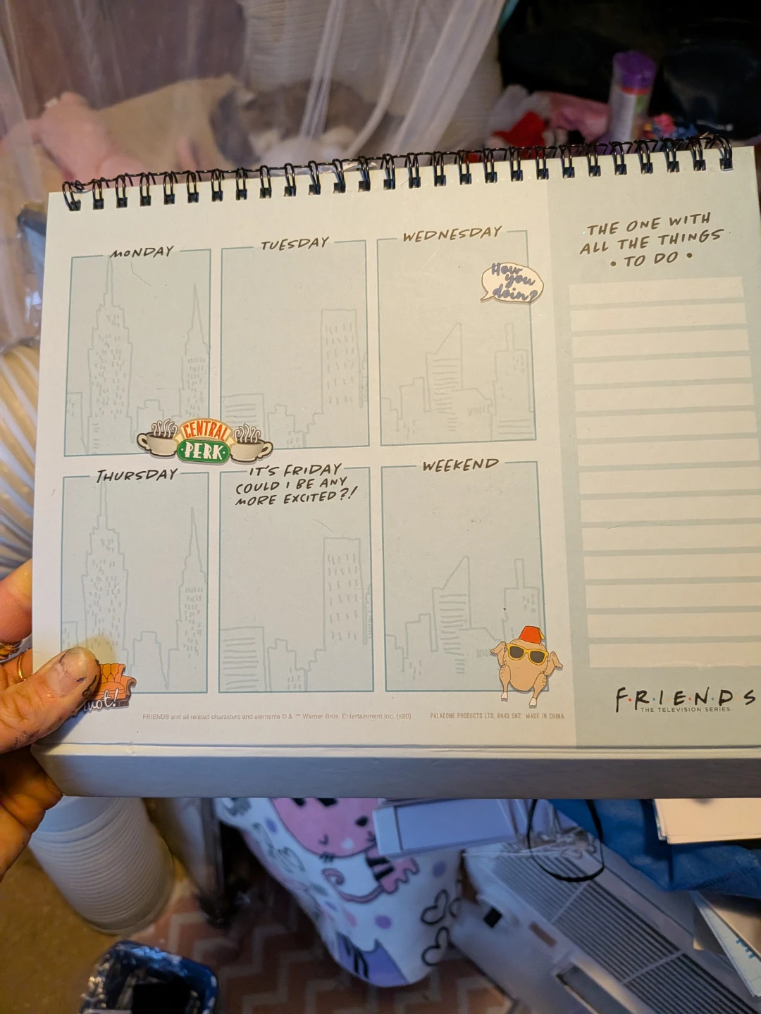Friends desktop daily calender thing 🤷🏼‍♀️