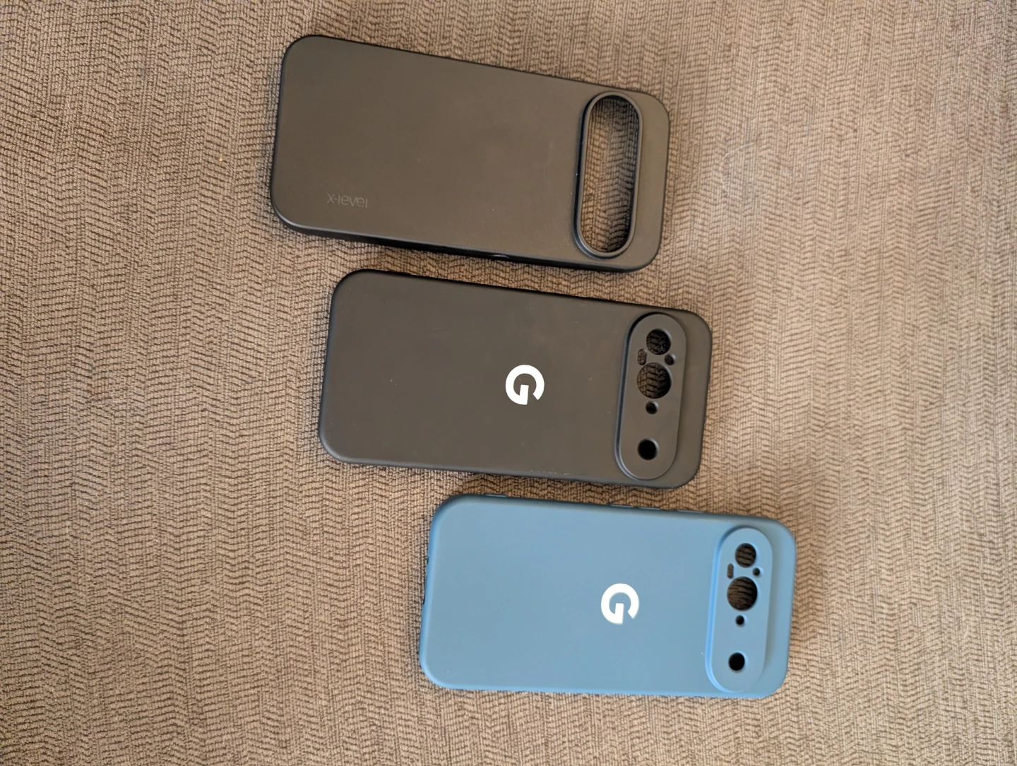 3x Google Pixel 9 / Pixel 9 Pro Cases (Bundle)