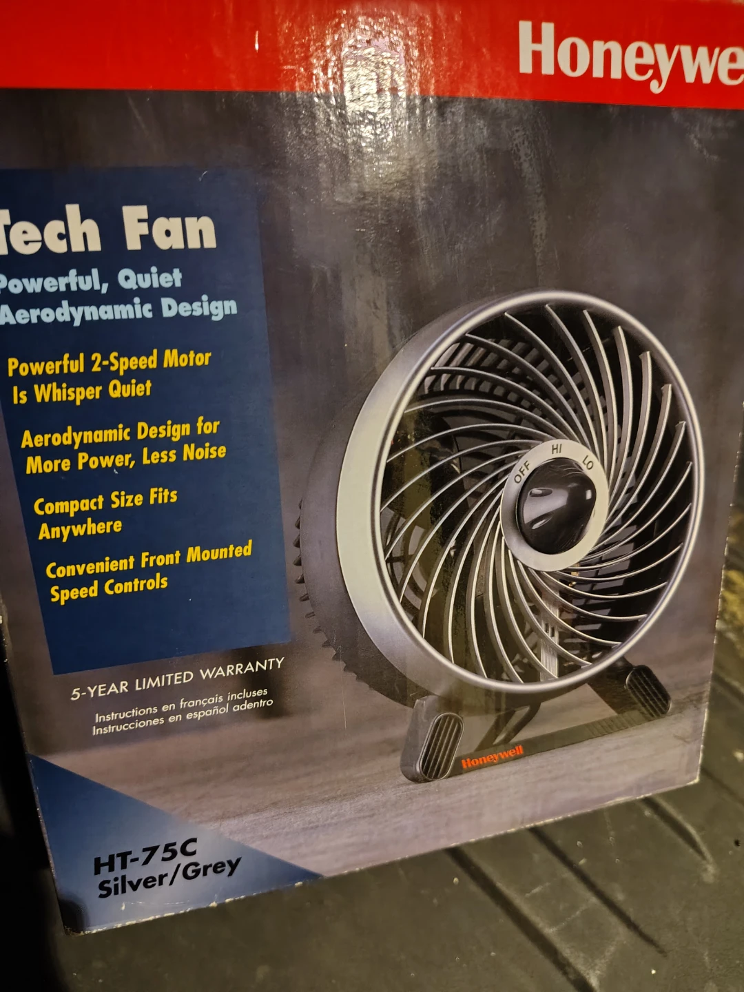 Honeywell Tech Fan 8 inch Super Quiet