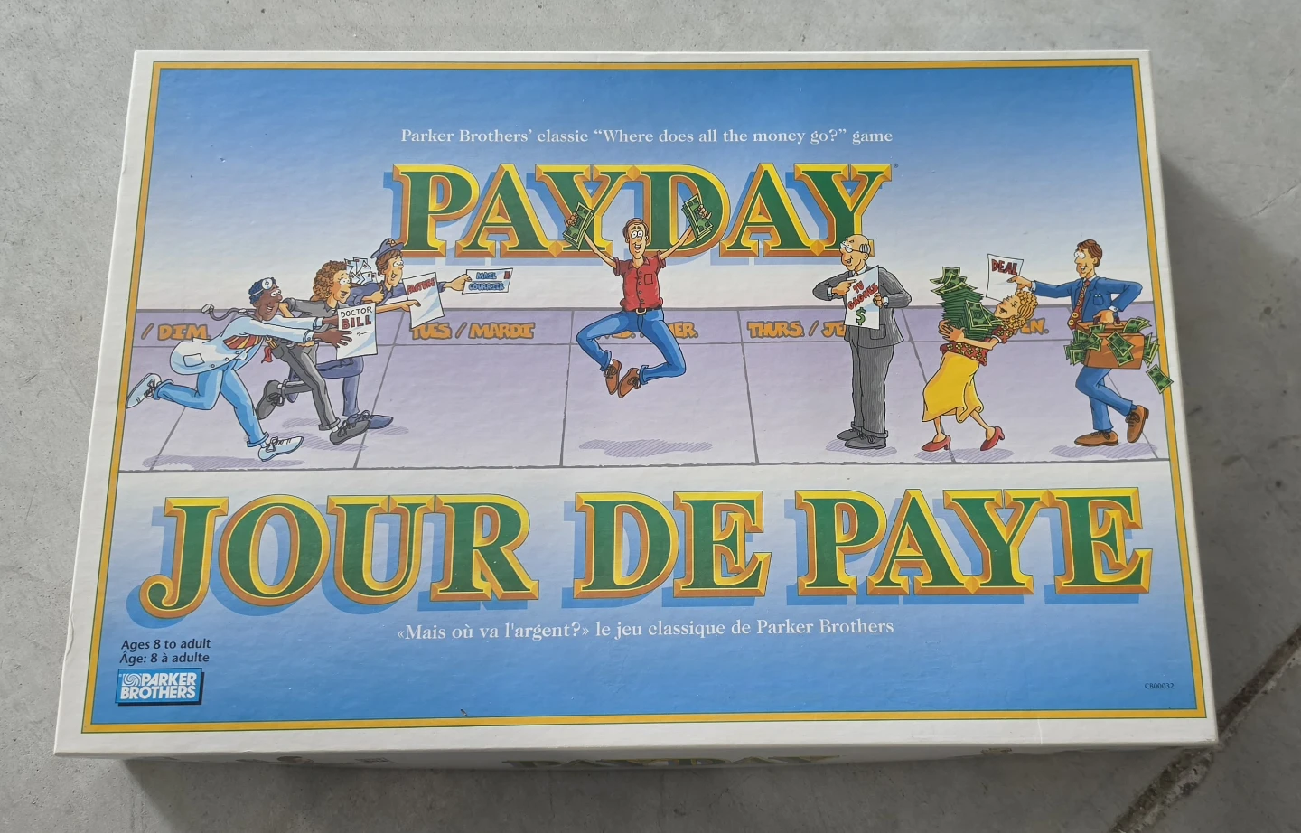 Parker Brothers Payday Board Game